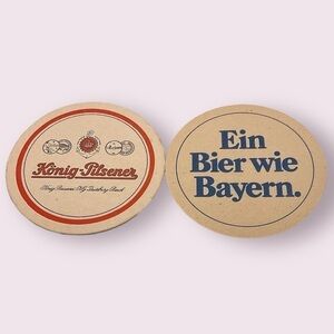Vintage German Beer Coaster Set